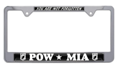 POW / MIA License Plate Frame image
