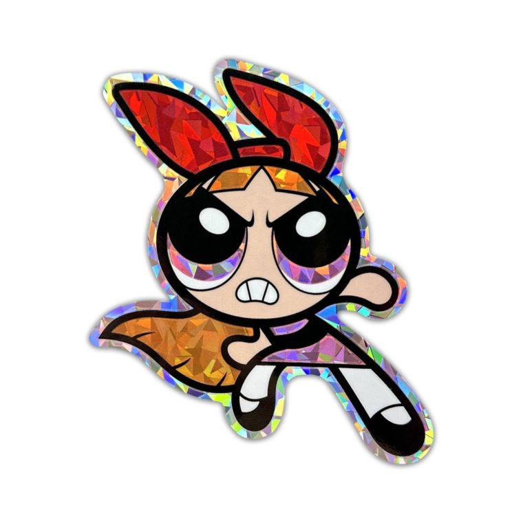 Powerpuff Girls Blossom Reflective Decal