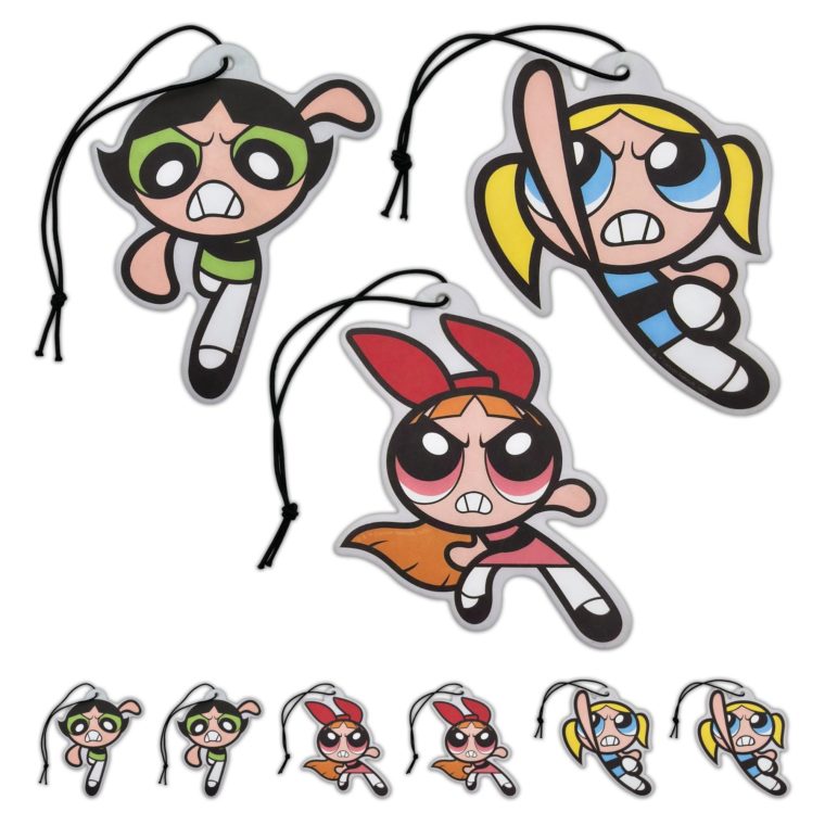Powerpuff Girls Fight Air Freshener 6-Pack image