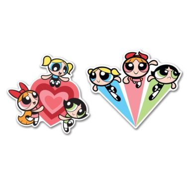 Powerpuff Girls Decal 2-Pack