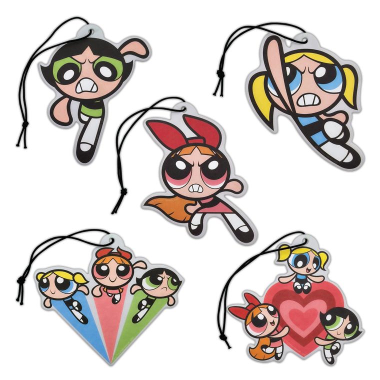 Powerpuff Girls Variety Air Freshener 5-Pack