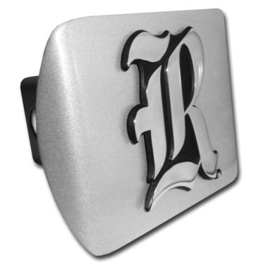 Rice University Brushed Hitch Cover