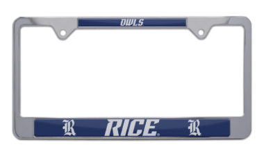Rice Owls License Plate Frame