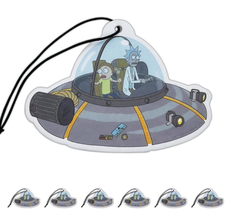Rick & Morty Spaceship Air Freshener 6-Pack