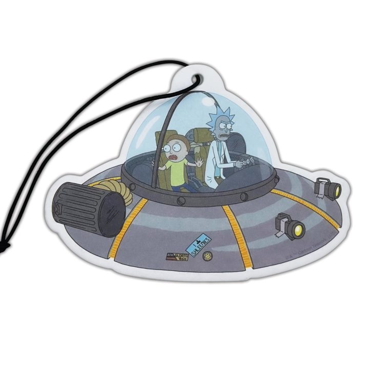 Rick & Morty Spaceship Air Freshener 6-Pack image