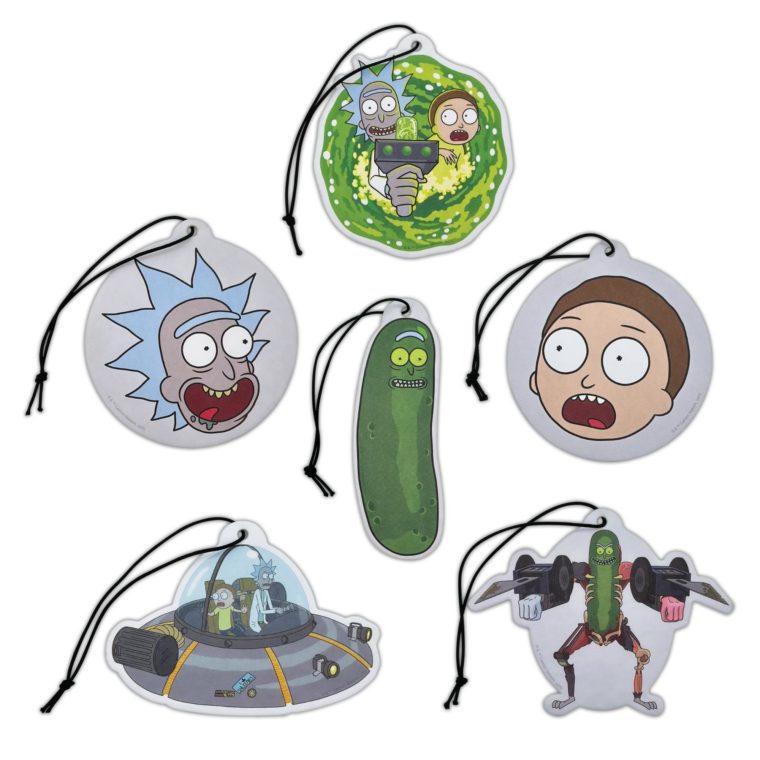 Rick & Morty Variety Air Freshener 6-Pack