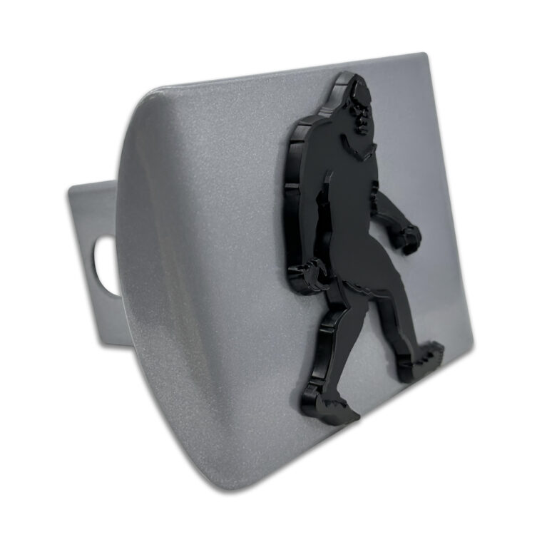 Sasquatch Matte Chrome Hitch Cover