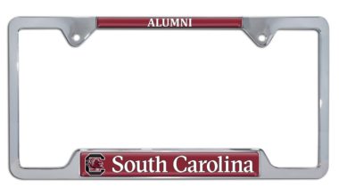 South Carolina Alumni Chrome License Plate Frame