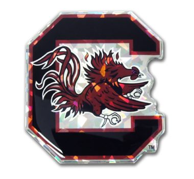 University of South Carolina 3D Reflective Decal image