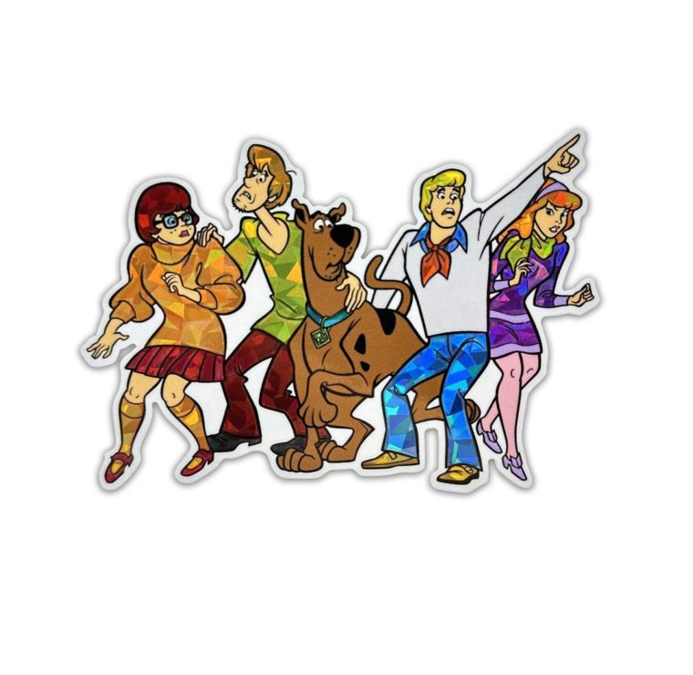Scooby-Doo Mystery Gang Reflective Decal