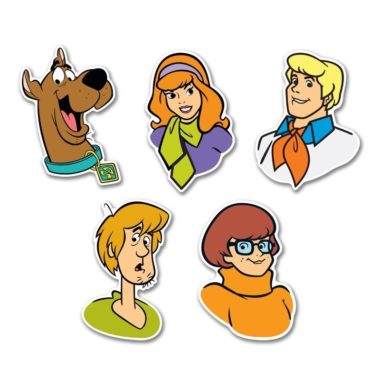 Scooby Gang Decal 5-Pack