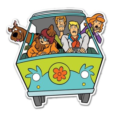 Scooby Doo Mystery Decal image