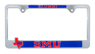 SMU Alumni 3D License Plate Frame image