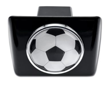 Soccer Black Hitch Cover image