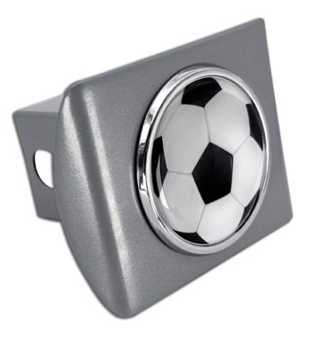 Soccer Brushed Hitch Cover