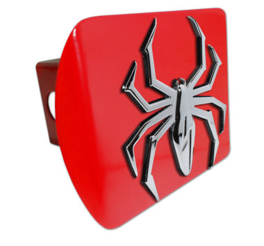 Lightning Spider Red Hitch Cover image