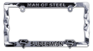 Superman 3D License Plate Frame image