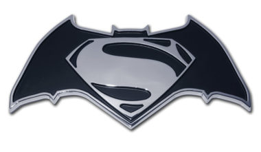 Batman v Superman Chrome Emblem image