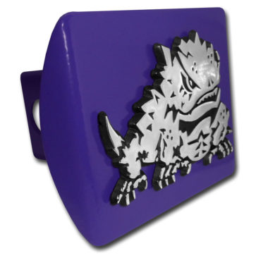 TCU Horn Frog Purple Hitch Cover image