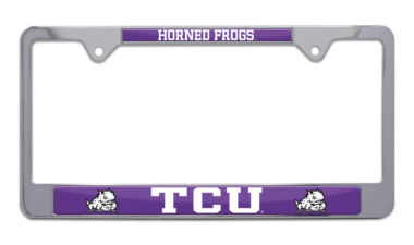 TCU Horned Frog License Plate Frame image