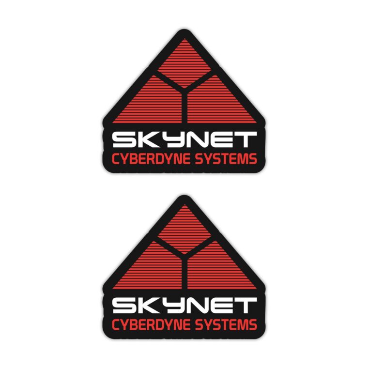 Terminator Skynet Cyberdyne Systems Decal 2-Pack
