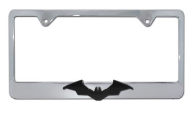 The Batman Chrome Metal License Plate Frame