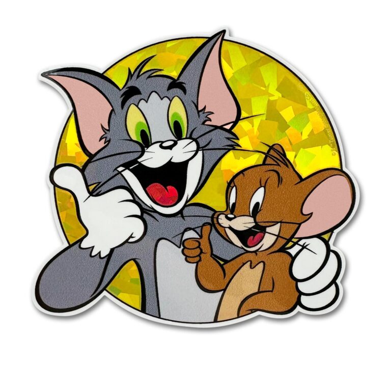 Tom and Jerry Reflective Decal