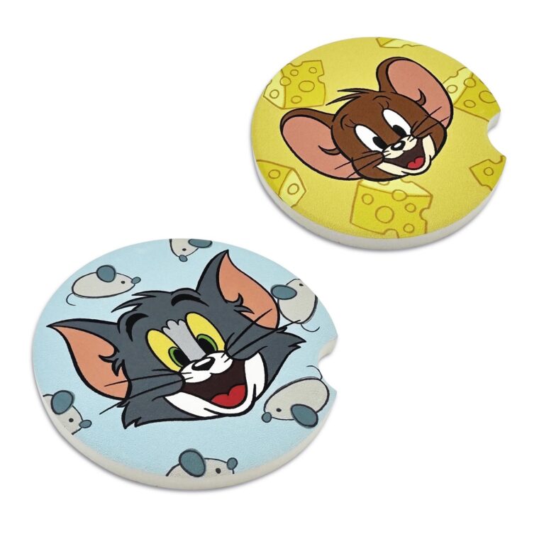 Tom and Jerry Ceramic Coaster 2 Pack
