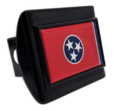 Tennessee Flag Black Hitch Cover image