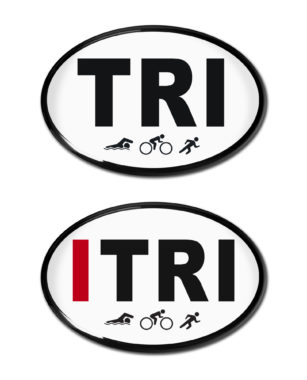 Triathlon 3D Decal 2-Pack