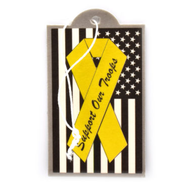 Charitable Support Our Troops Air Freshener - 2 Pack