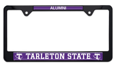 Tarleton State Alumni Black License Plate Frame image