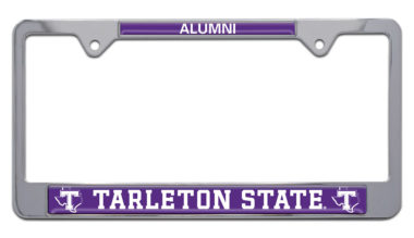 Tarleton State Alumni Chrome License Plate Frame image