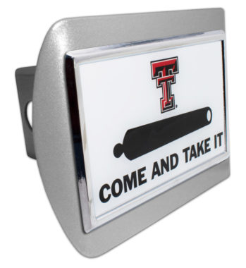 Texas Tech Cannon Brushed Hitch Cover image