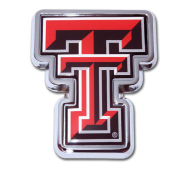 Texas Tech Red Chrome Emblem image