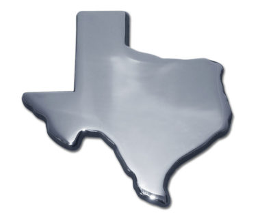 State of Texas Chrome Emblem image