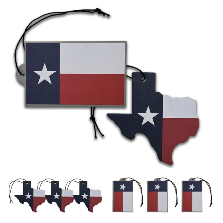 Texas Flag Variety Air Freshener 6-Pack