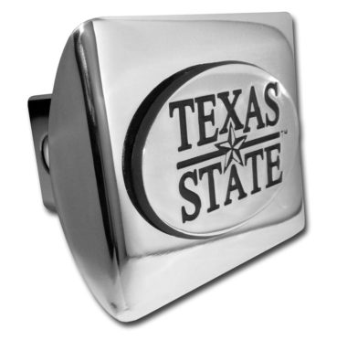 Texas State University Chrome Hitch Cover image