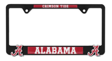 Alabama Crimson Tide Black 3D License Plate Frame image