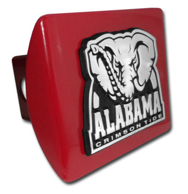 Alabama Crimson Tide on Red Hitch Cover