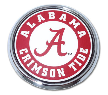 Alabama Crimson Tide Seal Chrome Emblem image