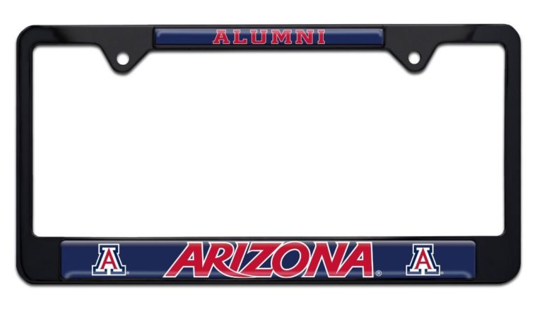 Arizona Alumni Black License Plate Frame image