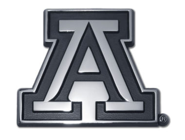 Arizona A Chrome Emblem