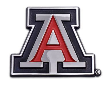 Arizona A Red Chrome Emblem image