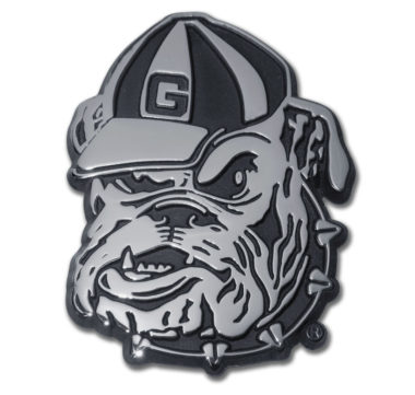 Georgia Bulldog Chrome Emblem image