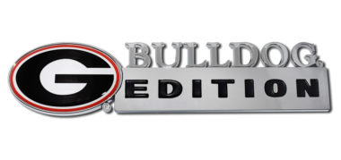Georgia Bulldogs Edition Auto Emblem