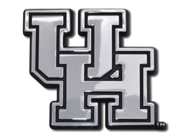 University of Houston Chrome Emblem