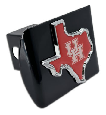 University of Houston UH Black Hitch Cover