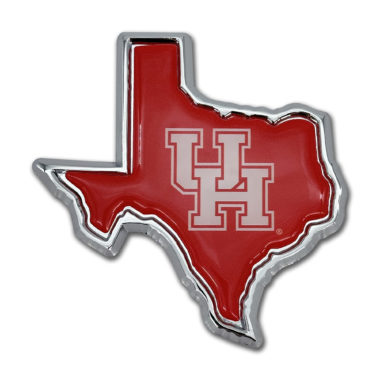 University of Houston Texas Auto Emblem