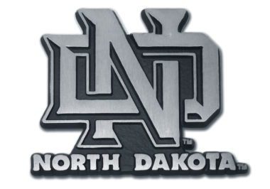 University of North Dakota Matte Chrome Emblem